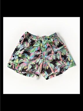 Chubbies Shorts Sz. L Tropic Tearaway Snap Side Swim Trunks